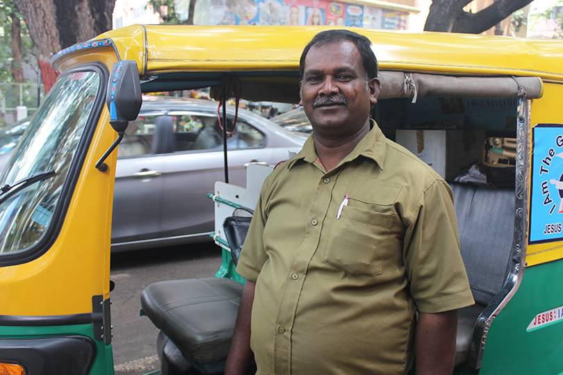The Rickshaw Evangelist in Bangalore, India